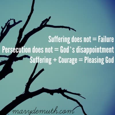 41 – Suffering Does Not = Failure