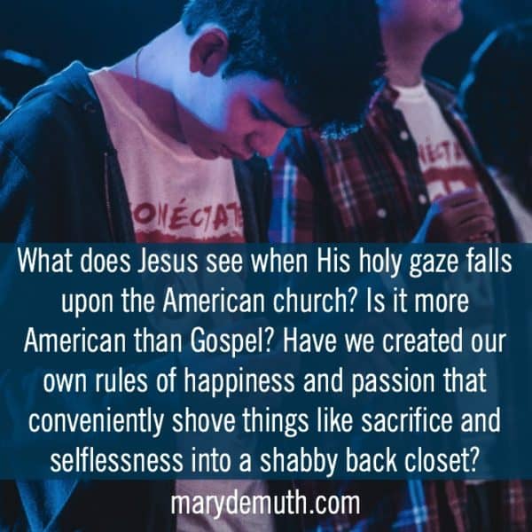 Is the American Church about the Gospel?