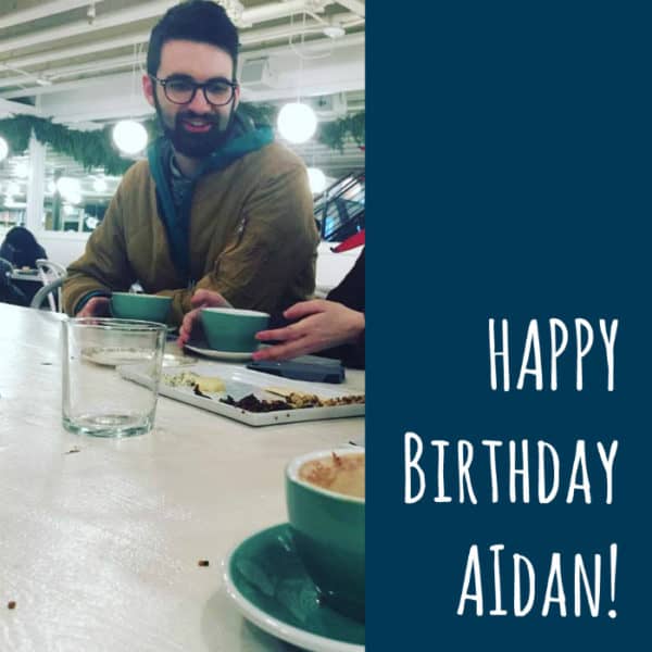 Happy Birthday, Aidan!