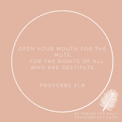 Proverbs 31:1-9
