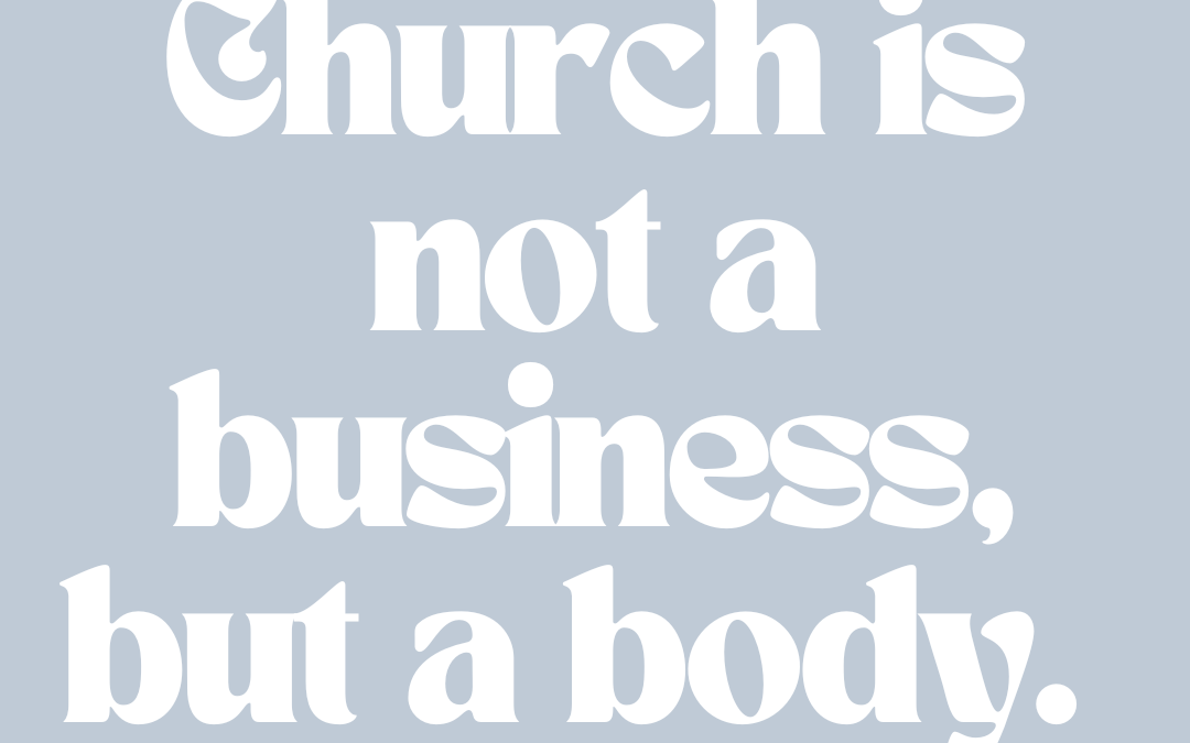 The Church is not a Corporation