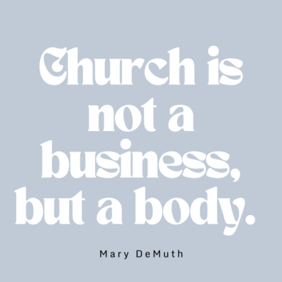 The Church is not a Corporation